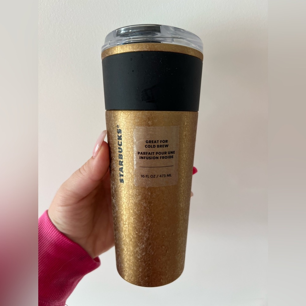 Starbucks Gold Thermos